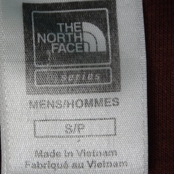 North Face Burgundy Full Zip Jacket Size Small - Picture 4 of 6